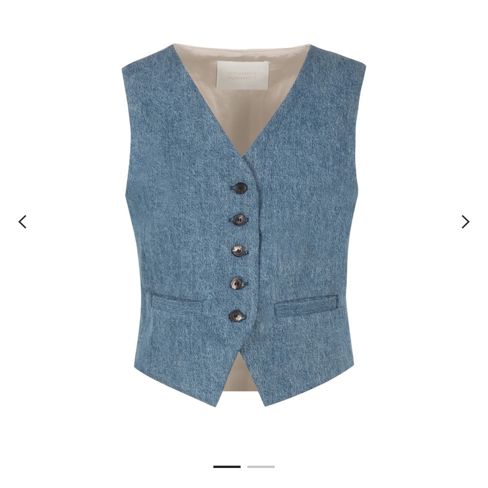 Citizens of Humanity Sierra Vest in Vista Blue